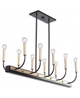 Artcraft   AC11320VB  Braemar Linear Pendant 